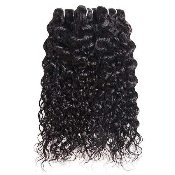 Hairsmarket Virgin Hair 8A Ishow Hair Brand Water Wave Human Hair Bundles Buy 3 Bundles Get 1 FREE Closure