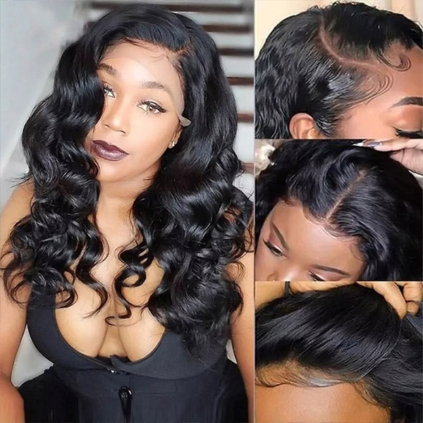 Loose Wave Wig 13x4 HD Lace Front Wigs Brazilian Human Hair Loose Wave Frontal Wig